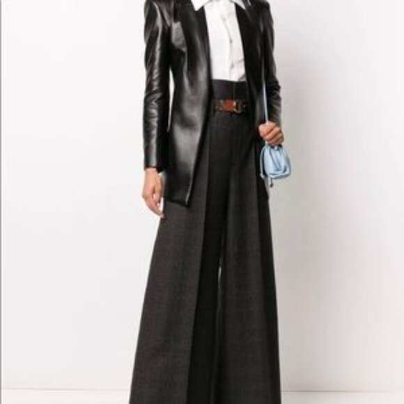 Fendi Prince of Wales wide-leg trousers - Picture 8 of 9